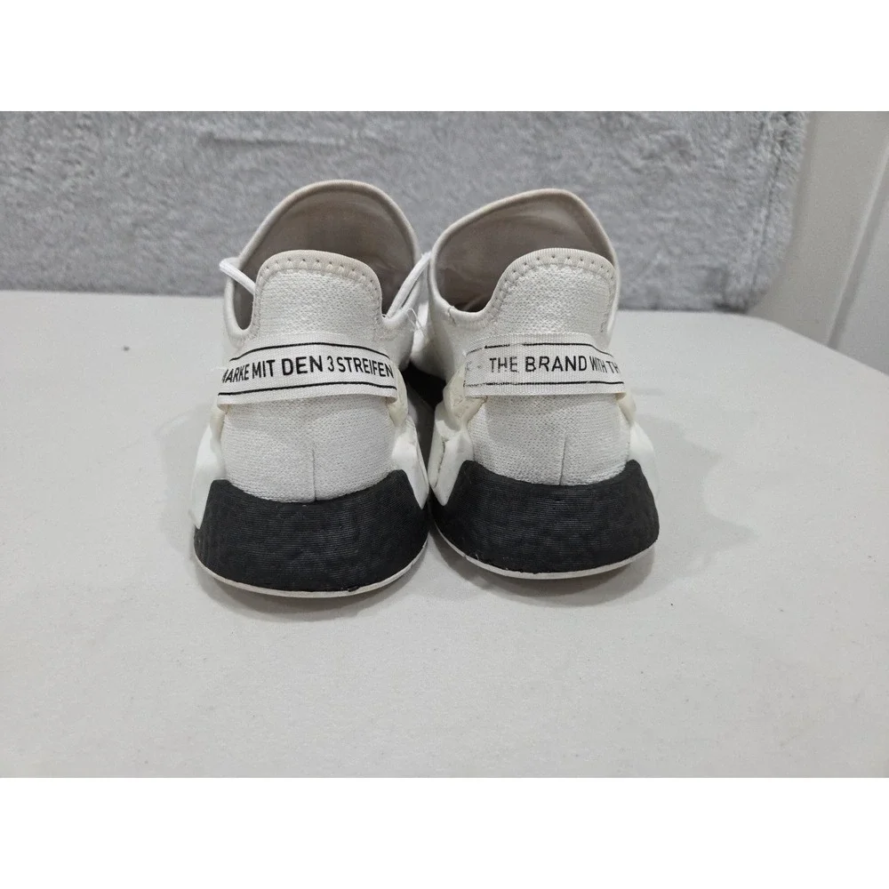 adidas NMD R1 V2 OVERBRANDED 2020 White Black H02537 Men's Sz 9.5